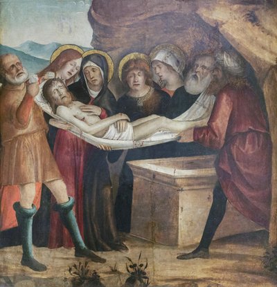 Złożenie Chrystusa do grobu autorstwa Baldassare di Matteo Carrari