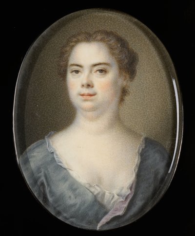 Portret Estery Winter, żony Balthasara Dennera autorstwa Balthasar Denner