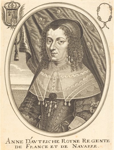 Anna Austriacka autorstwa Balthasar Moncornet