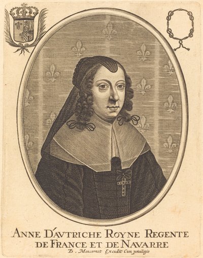 Anna Austriacka autorstwa Balthasar Moncornet