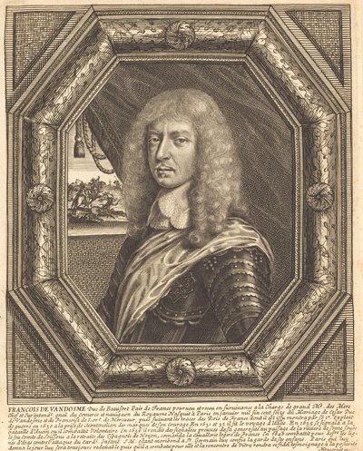 Francois de Vendome, książę Beaufort autorstwa Balthasar Moncornet