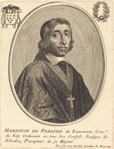 Hardouin de Beaumont de Perefixe autorstwa Balthasar Moncornet
