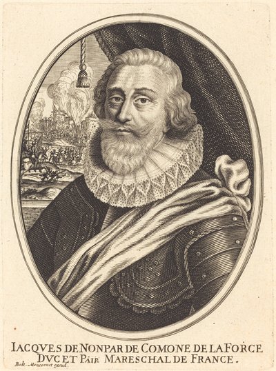 Jacques de la Force autorstwa Balthasar Moncornet