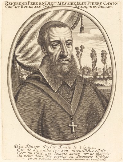 Jean-Pierre Camus autorstwa Balthasar Moncornet