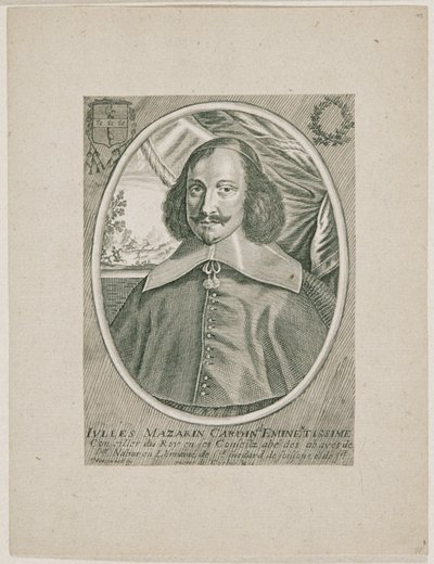 Kardynał Jules Mazarin autorstwa Balthasar Moncornet
