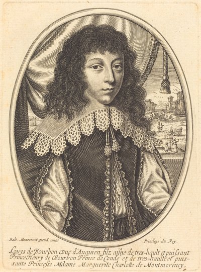 Ludwik II Burbon-Condé autorstwa Balthasar Moncornet