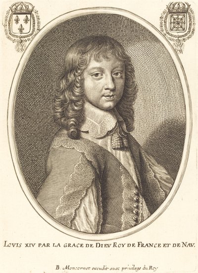 Ludwik XIV autorstwa Balthasar Moncornet