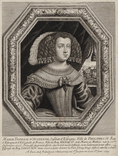 Moncornet, red - Maria Teresa Austriaczka autorstwa Balthasar Moncornet