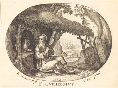 Św. Wilhelm Pustelnik autorstwa Balthasar Moncornet