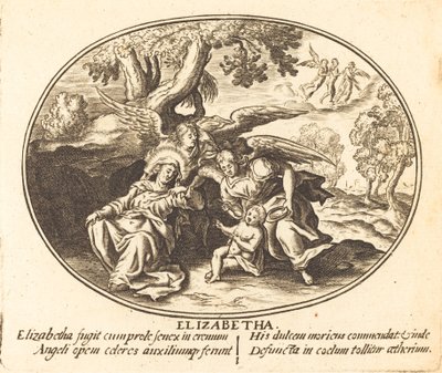Lot św. Elżbiety z Dzieciątkiem św. Jan autorstwa Balthasar Moncornet