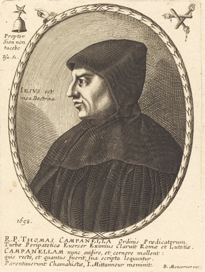 Thomas Campanella autorstwa Balthasar Moncornet