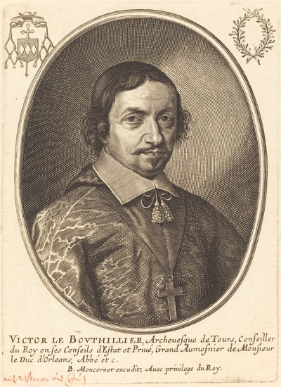Wiktor Bouthillier autorstwa Balthasar Moncornet
