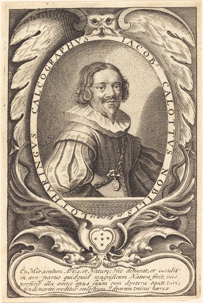 Jacques Callot autorstwa Balthasar Moncornet after Michel Lasne