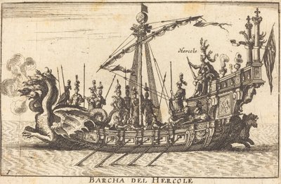 Wszystkie del Hercole autorstwa Balthasar Moncornet after Remigio Cantagallina
