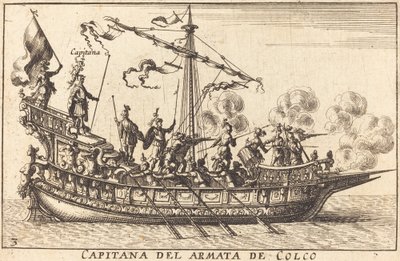 Kapitan Armaty de Colco autorstwa Balthasar Moncornet after Remigio Cantagallina