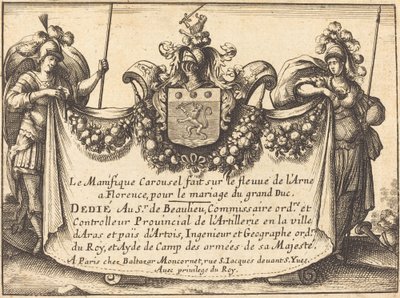 Strona tytułowa autorstwa Balthasar Moncornet after Remigio Cantagallina