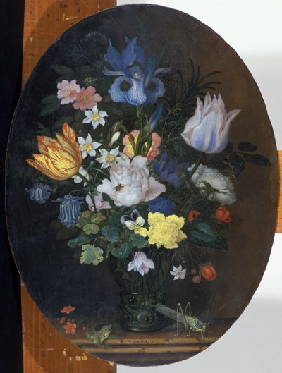 Martwa natura z kwiatami, 1622 autorstwa Balthasar van der Ast