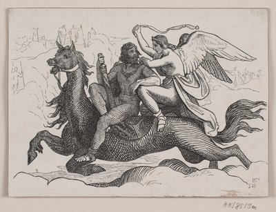 Ilustracja do filmu „Synowie Arngrima” autorstwa Balzer Dahl