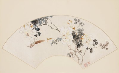 Róża i modliszka, XIX w. 1801-1900 autorstwa Baoru Liu