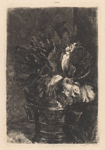 Tulipany w zaprawie miedzianej autorstwa Barbara Elisabeth van Houten