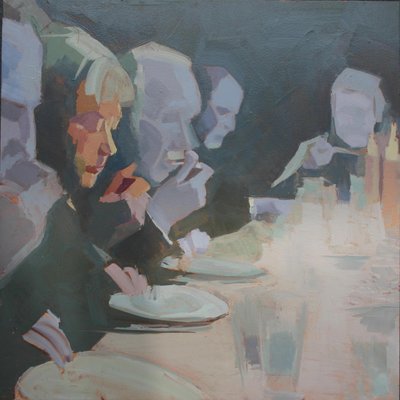 „Obiad 3”, 2009 autorstwa Barbara Hoogeweegen
