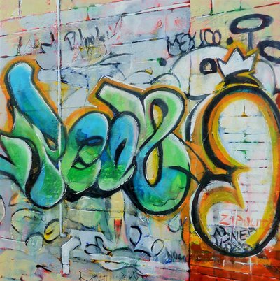 Efektowna bomba graffiti autorstwa Barbara Piatti
