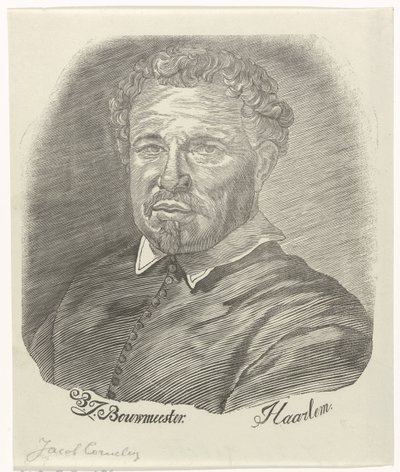 Portret Jakuba Cornelisza. autorstwa Barend Johannes Bouwmeester
