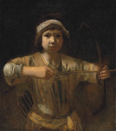 Ismael z łukiem i strzałami autorstwa Barent Fabritius