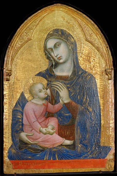 Dziewica Maryja z Dzieciątkiem ... autorstwa Barnaba da Modena