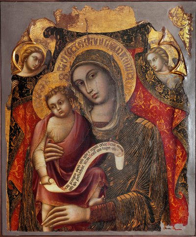 Dziewica z dzieckiem (Malarstwo autorstwa Barnaba da Modena