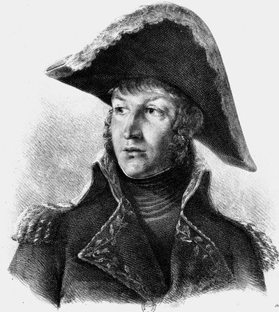 Jean Andoche Junot książę Abrantes: genral francuski (grafika) autorstwa Baron Antoine Jean (after) Gros