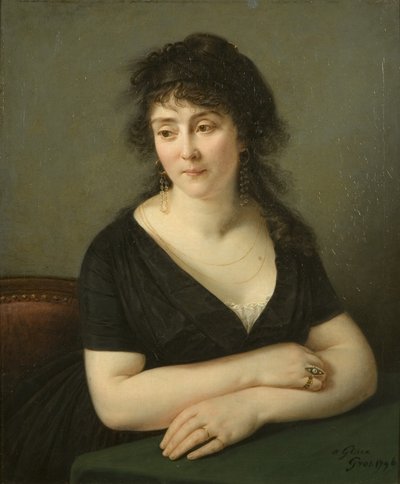 Portret Madame Bruyere autorstwa Baron Antoine Jean Gros