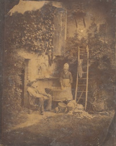 Pralnia, lata 40. XIX wieku. autorstwa Baron Louis Adolphe Humbert De Molard