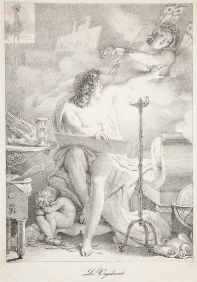 Czujny autorstwa Baron Pierre Narcisse Guerin