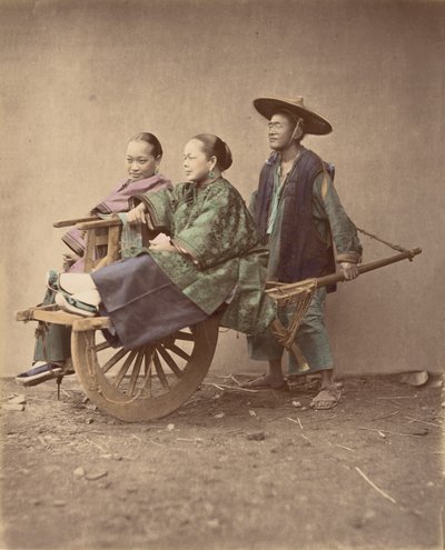 Taczki, lata 70. XIX wieku. autorstwa Baron Raimund von Stillfried