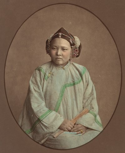 Dziewczyna Lanxchow, lata 70. XIX wieku. autorstwa Baron Raimund von Stillfried