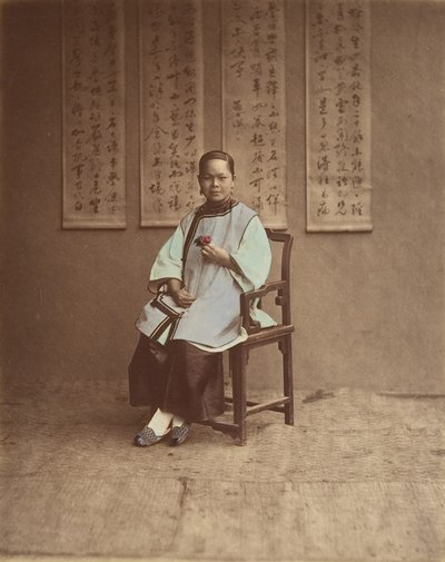Dziewczyna z Szanghaju, 1870. autorstwa Baron Raimund von Stillfried