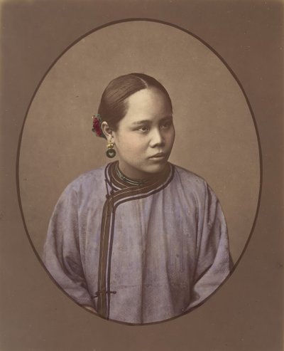 Dziewczyna z Szanghaju, 1870. autorstwa Baron Raimund von Stillfried