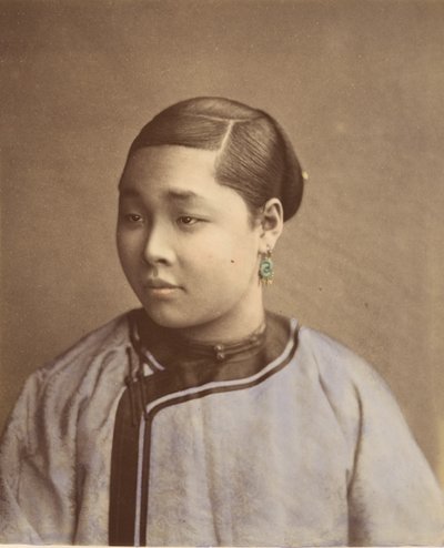 Dziewczyna z Szanghaju, 1870. autorstwa Baron Raimund von Stillfried