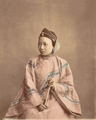 Dziewczyna Lanxchow, lata 70. XIX wieku. autorstwa Baron Raimund von Stillfried