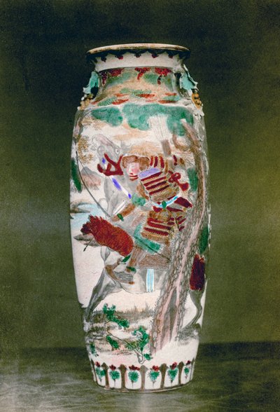 Satsuma vase, Japan, 1882 autorstwa Baron Raimund von Stillfried