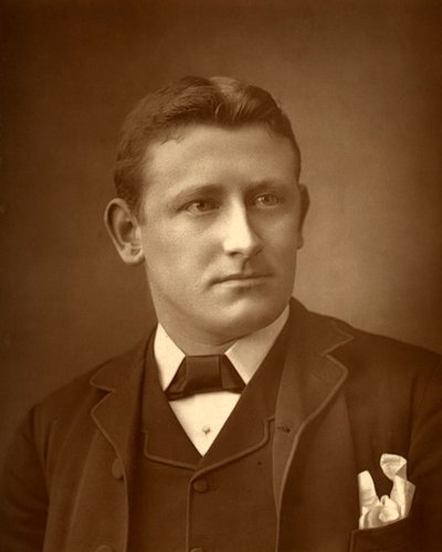 Austin Brereton, brytyjski autor, 1886 autorstwa Barraud