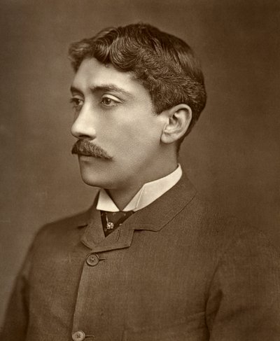 Brytyjski aktor Yorke Stephens w One Change, 1886 autorstwa Barraud