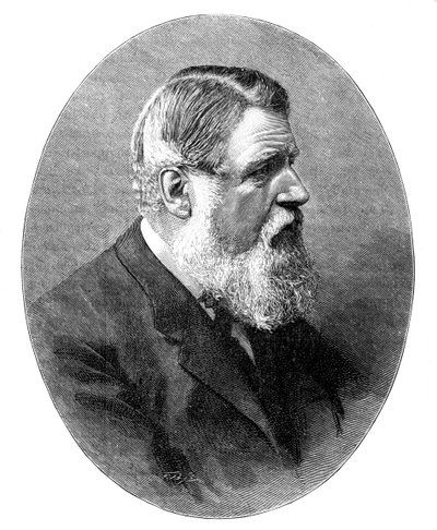 Sir Stafford Northcote Później Lord Iddesleigh, 1900. autorstwa Barraud