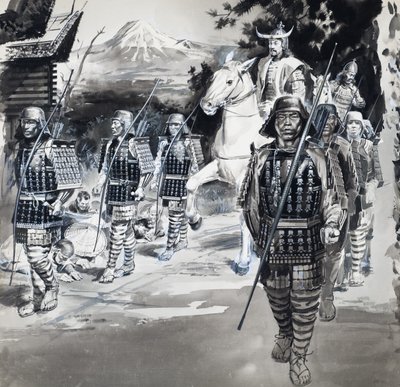 Asian Warriors autorstwa Barrie Linklater