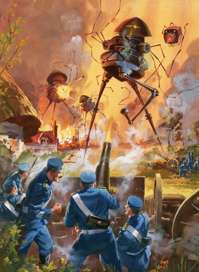 Wojna światów autorstwa Barrie Linklater