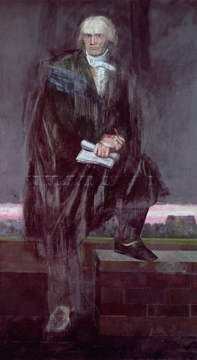 Portret Beethovena (niedokończony) autorstwa Barry Fantoni