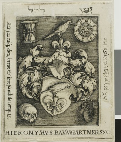Tabliczka znamionowa Hieronymousa Baumgärtnera autorstwa Barthel Beham