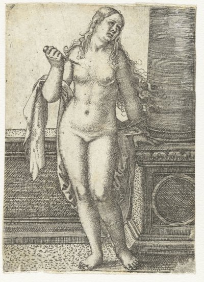Śmierć Lukrecji autorstwa Barthel Beham