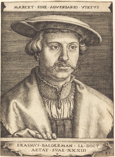 Erazma Baldermana autorstwa Barthel Beham